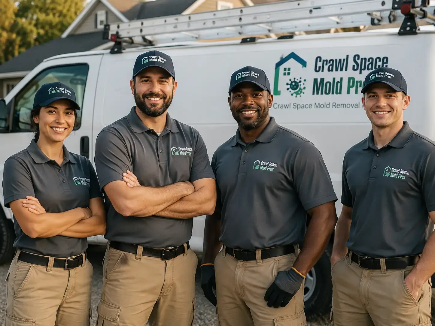 Crawl Space Mold Removal company in Rhodes, MI